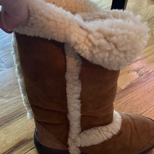 UGG Chestnut Shearling Lined Boots